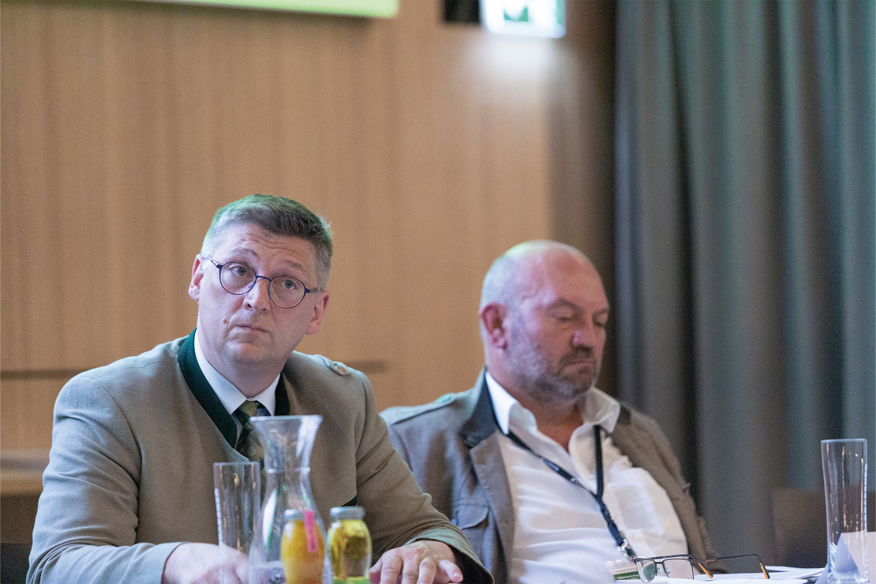 
Obmann Gerhard Rieß (links) und kaufmännischer Geschäftsführer Robert Resch
